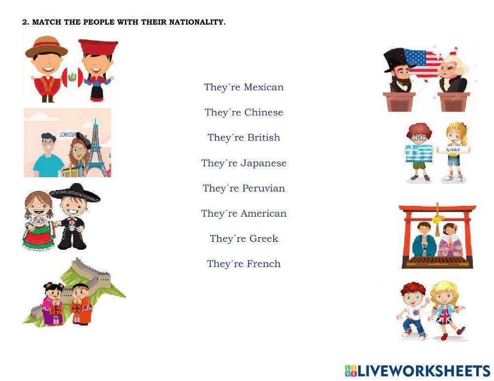 Countries and nationalities