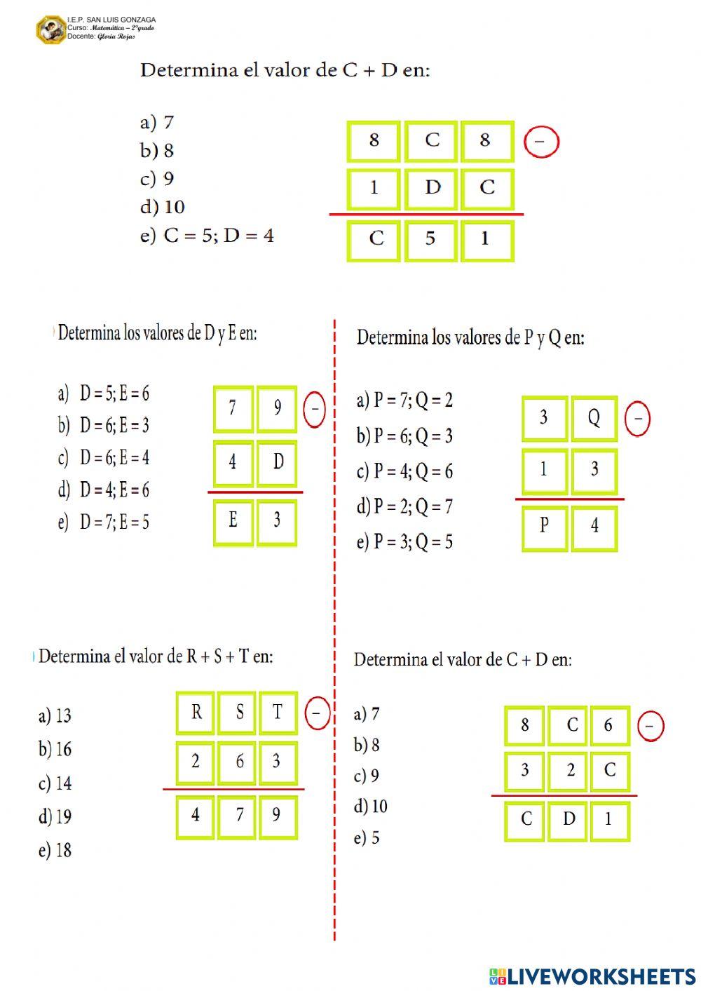 Criptograma de adición