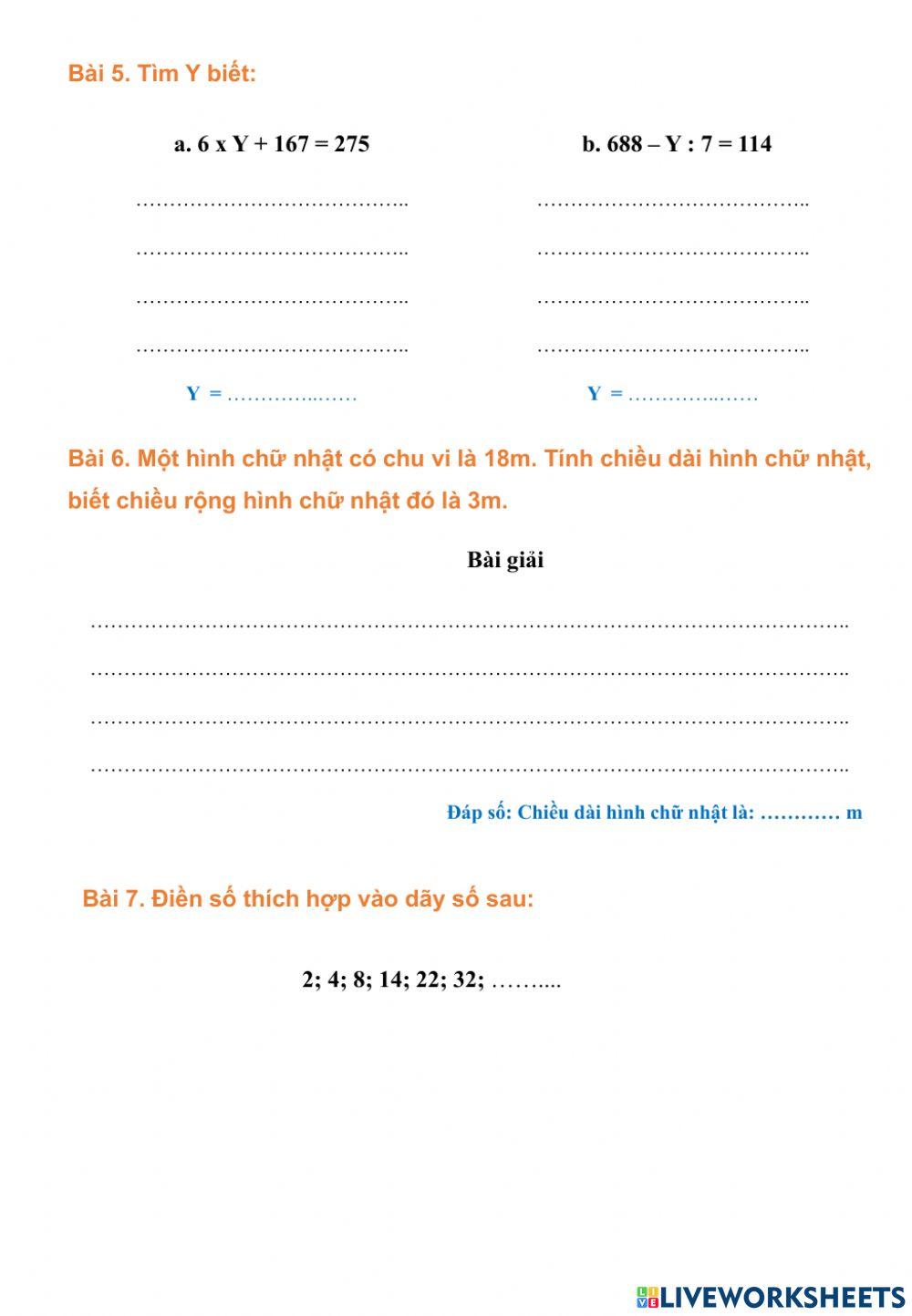 Bài tập cuối tuần 6