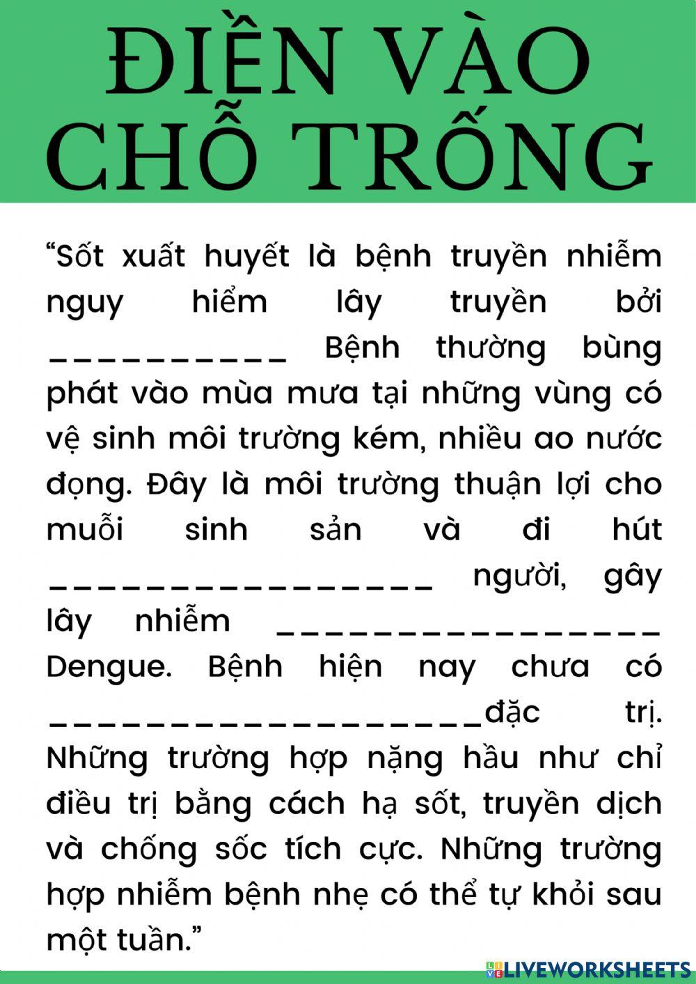 Chuyên đề Virut