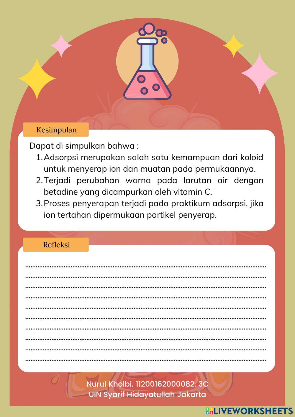 Praktikum Sifat Koloid Sederhana