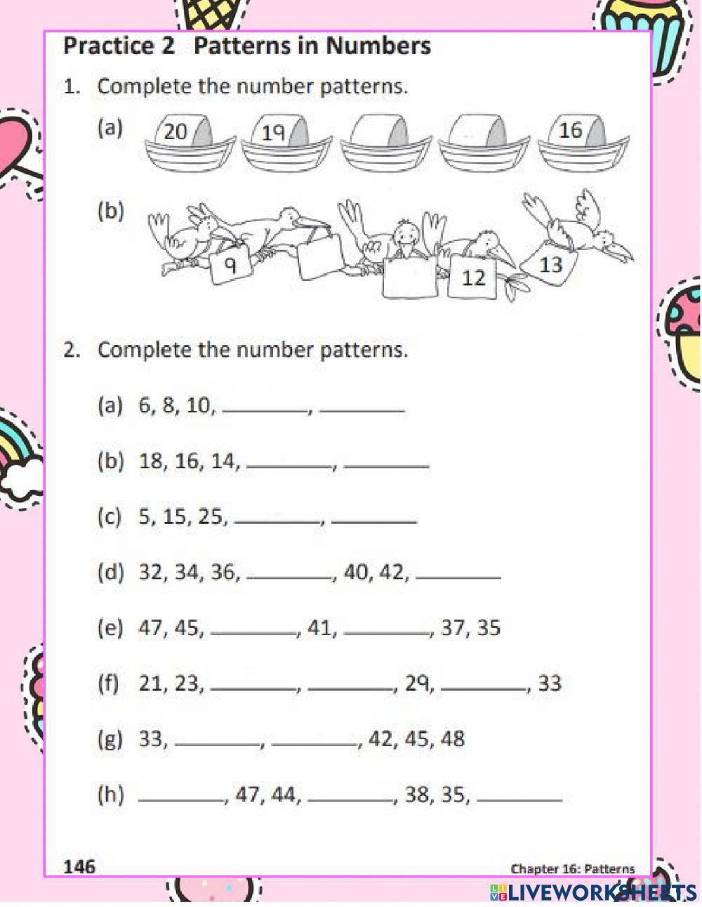 Number pattern