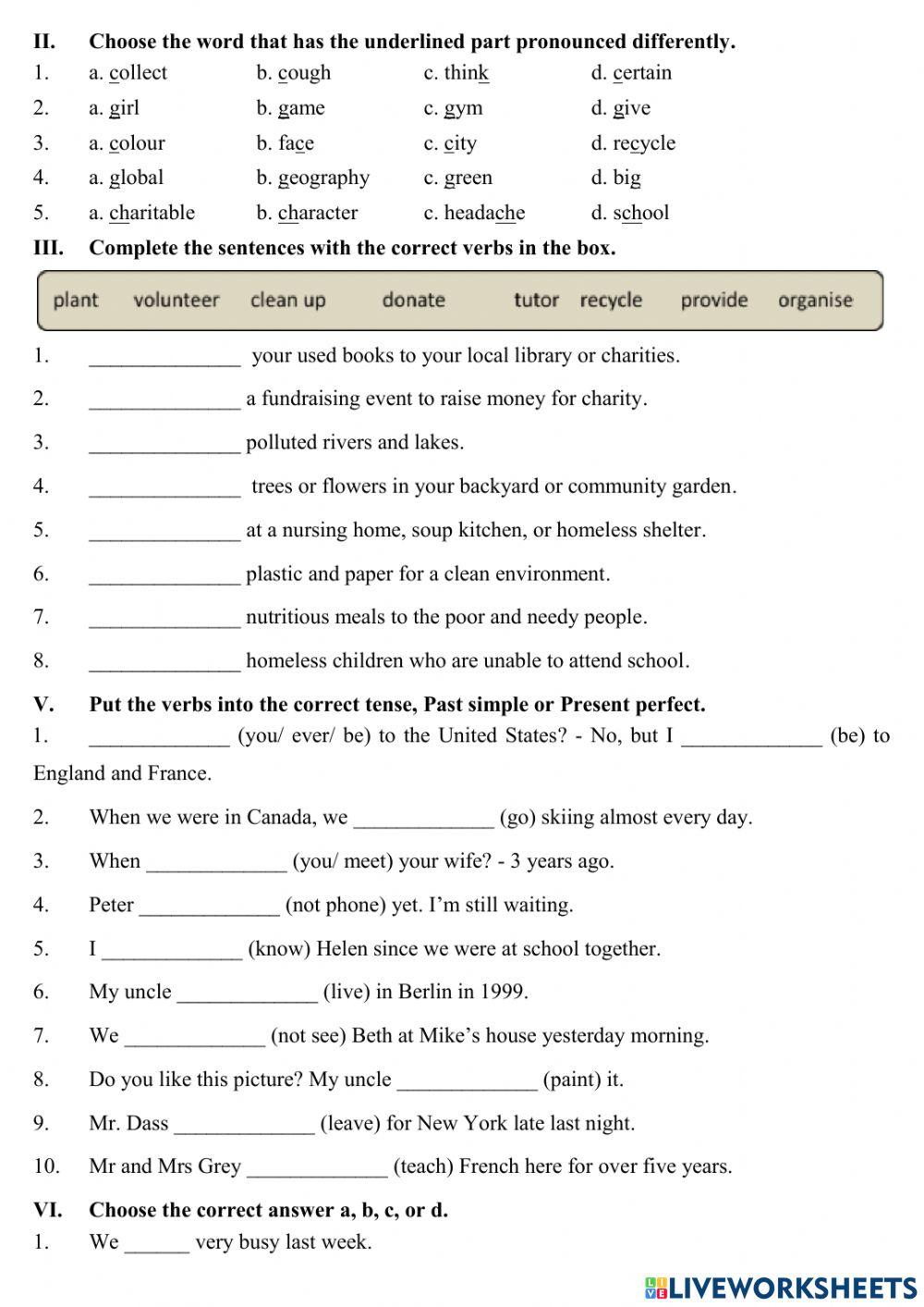 Tieng Anh 7 - Unit 3 exercises (MLH) (1)