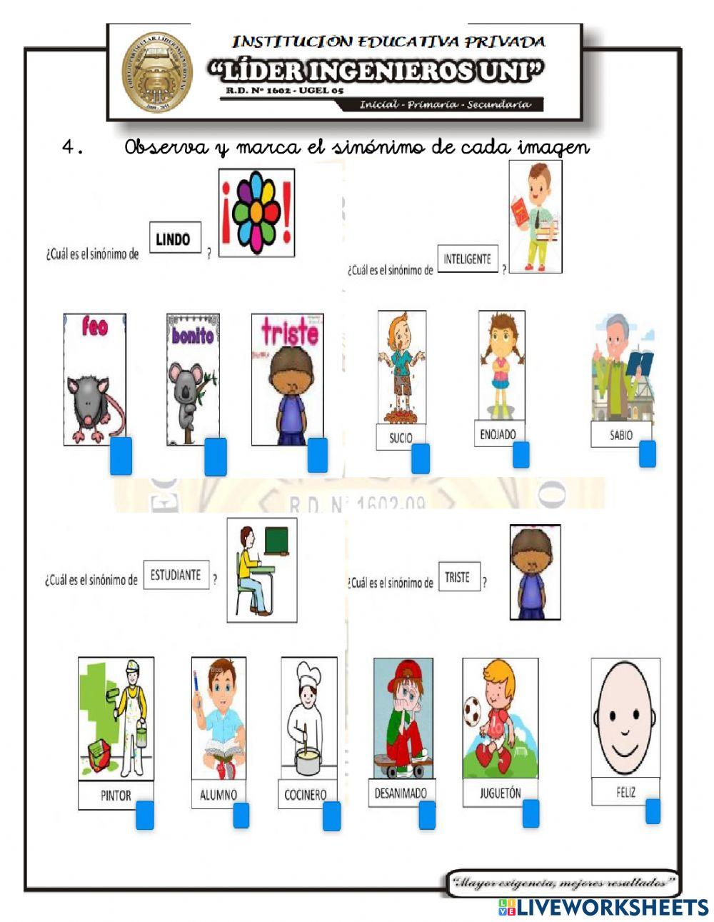 Examen mesual v unidad raz. verbal