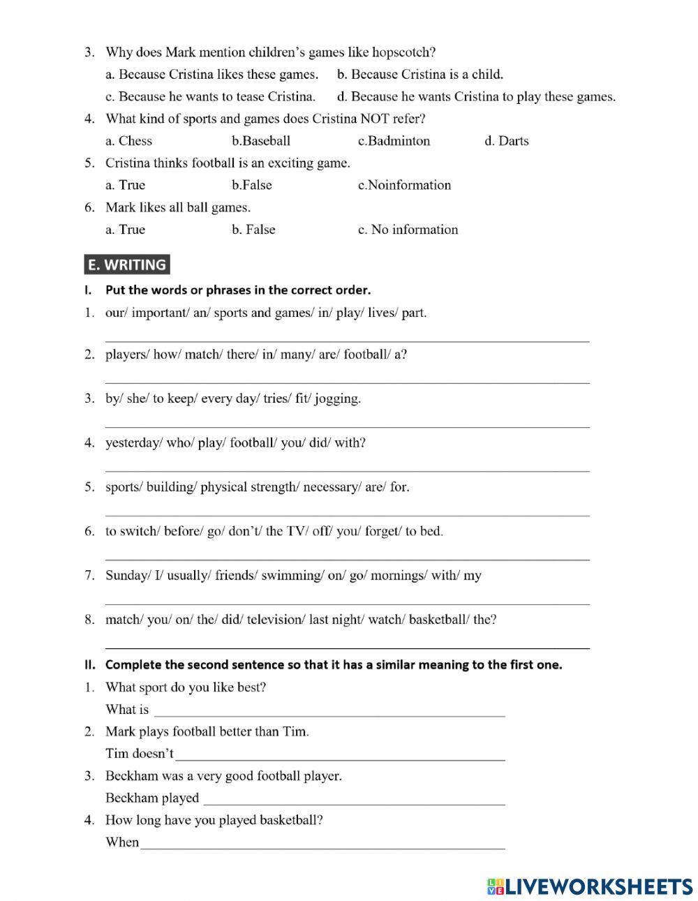 MLH6 - Unit 8 - Sports - 03