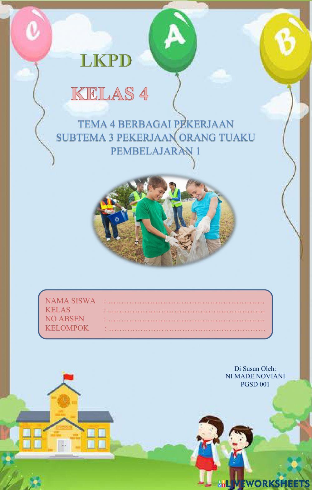 Tema 4 Subtema 3 Pembelajaran 1