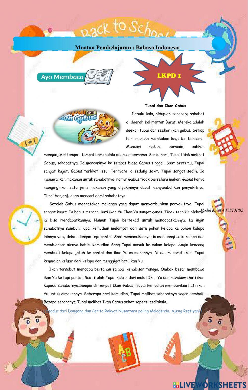 Tema 4 Subtema 3 Pembelajaran 1