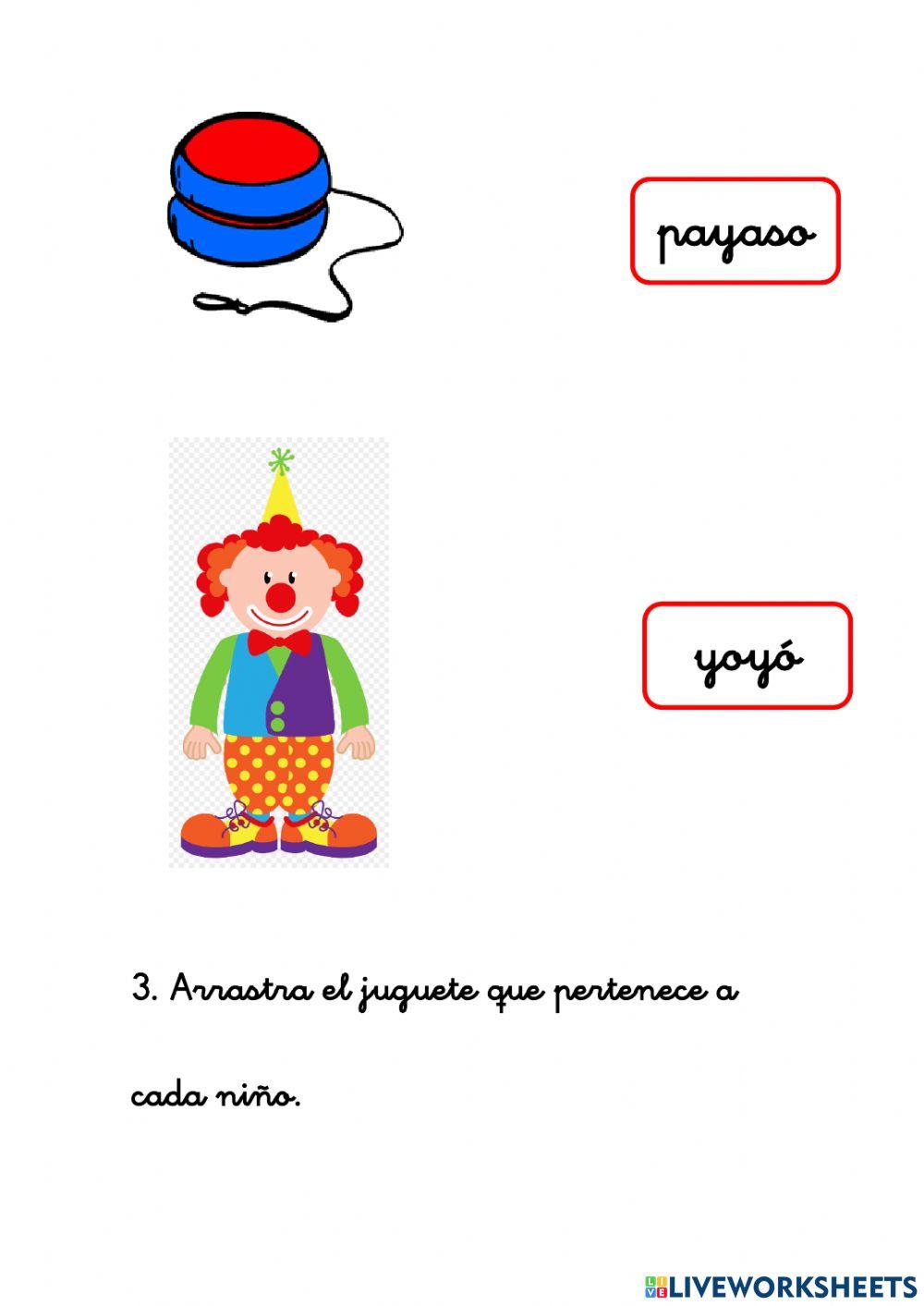 Comprensión de lectura con la letra -Y-