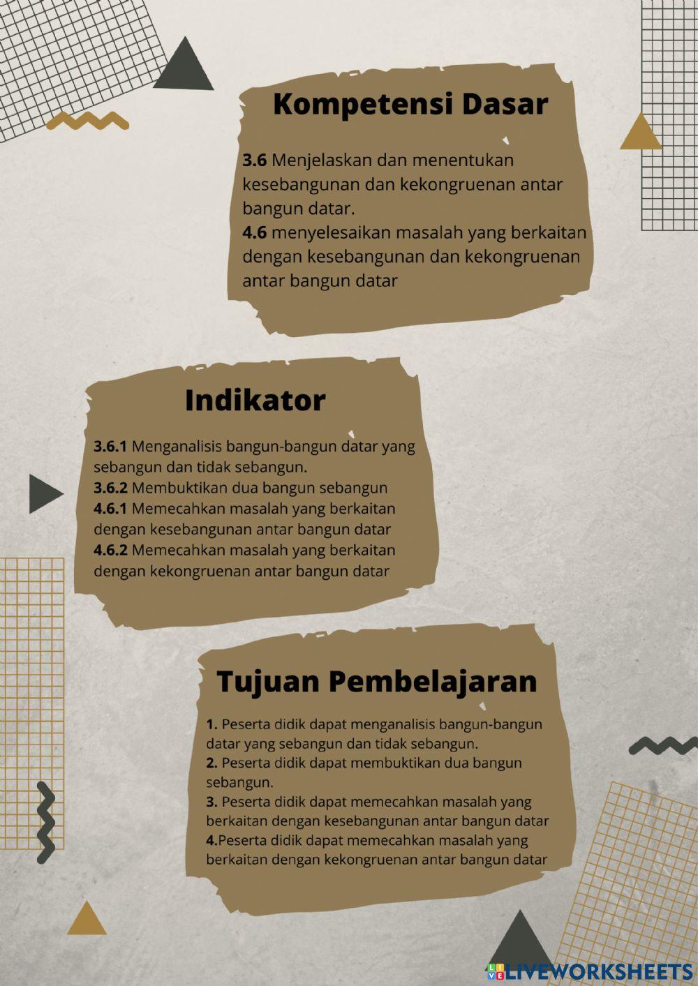 LKPD Kesebangunan dan Kekongruenan