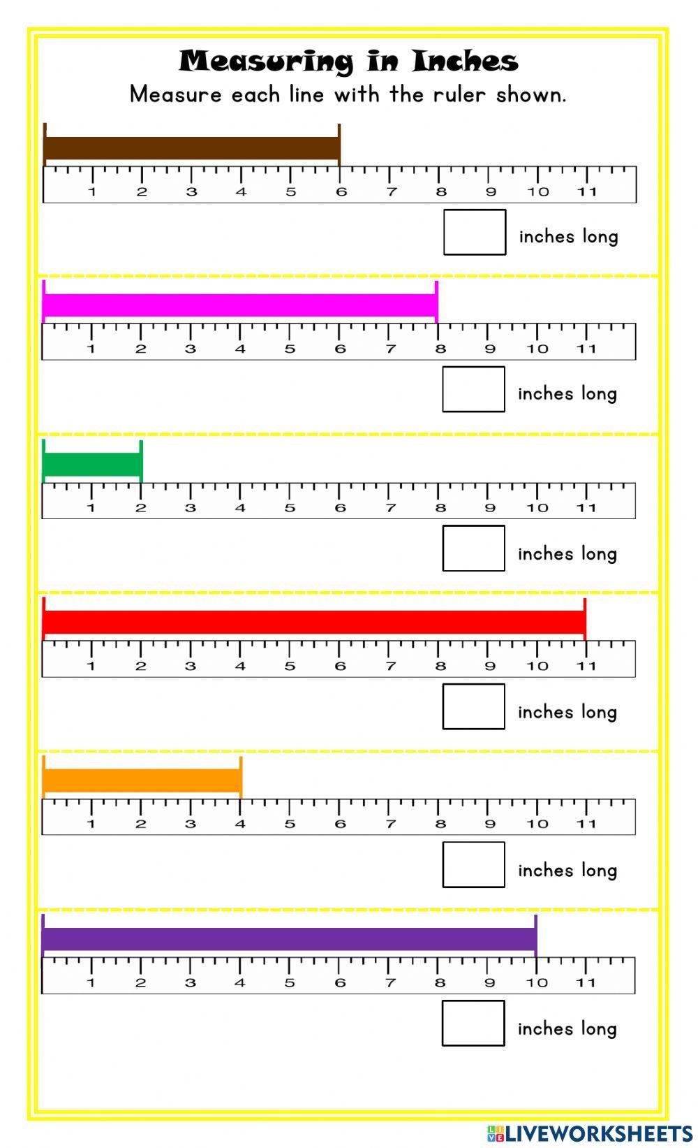 Measuring in Inches DJ