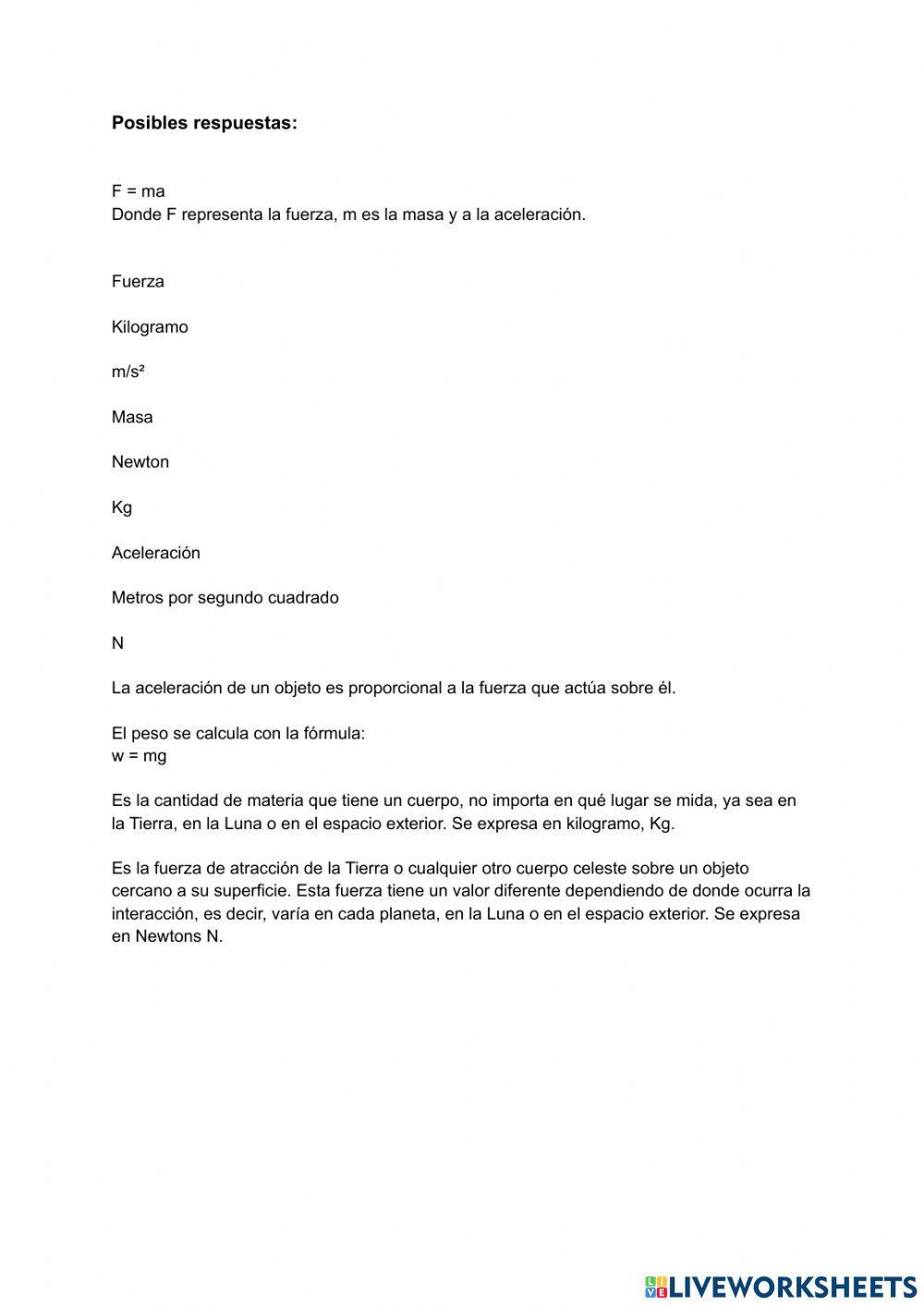 Segunda ley de Newton