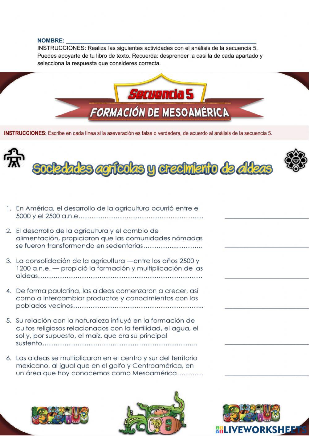 Las áreas culturales del México antiguo.