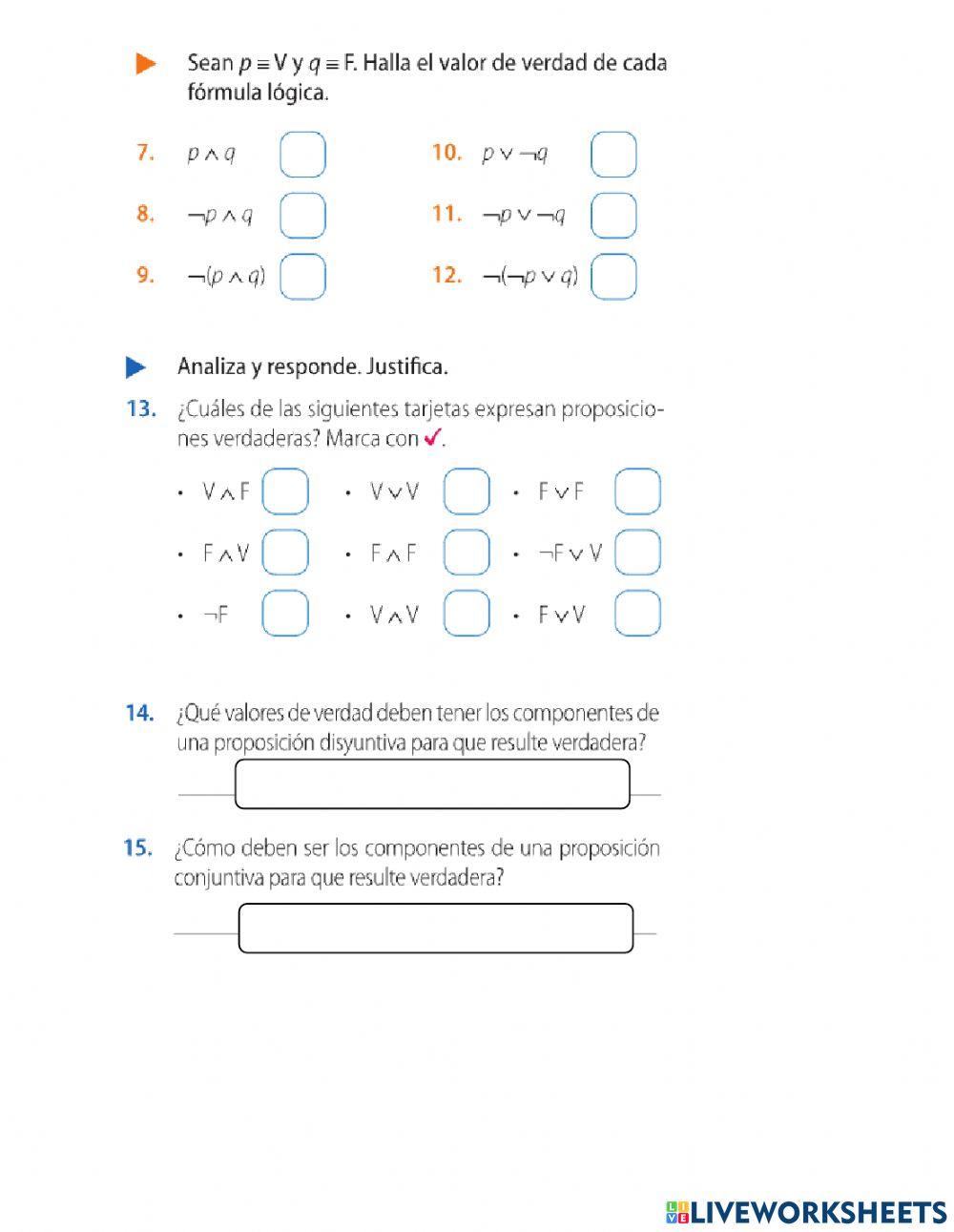 Conjunción disyunción y negación Conjunción disyunción y negación
