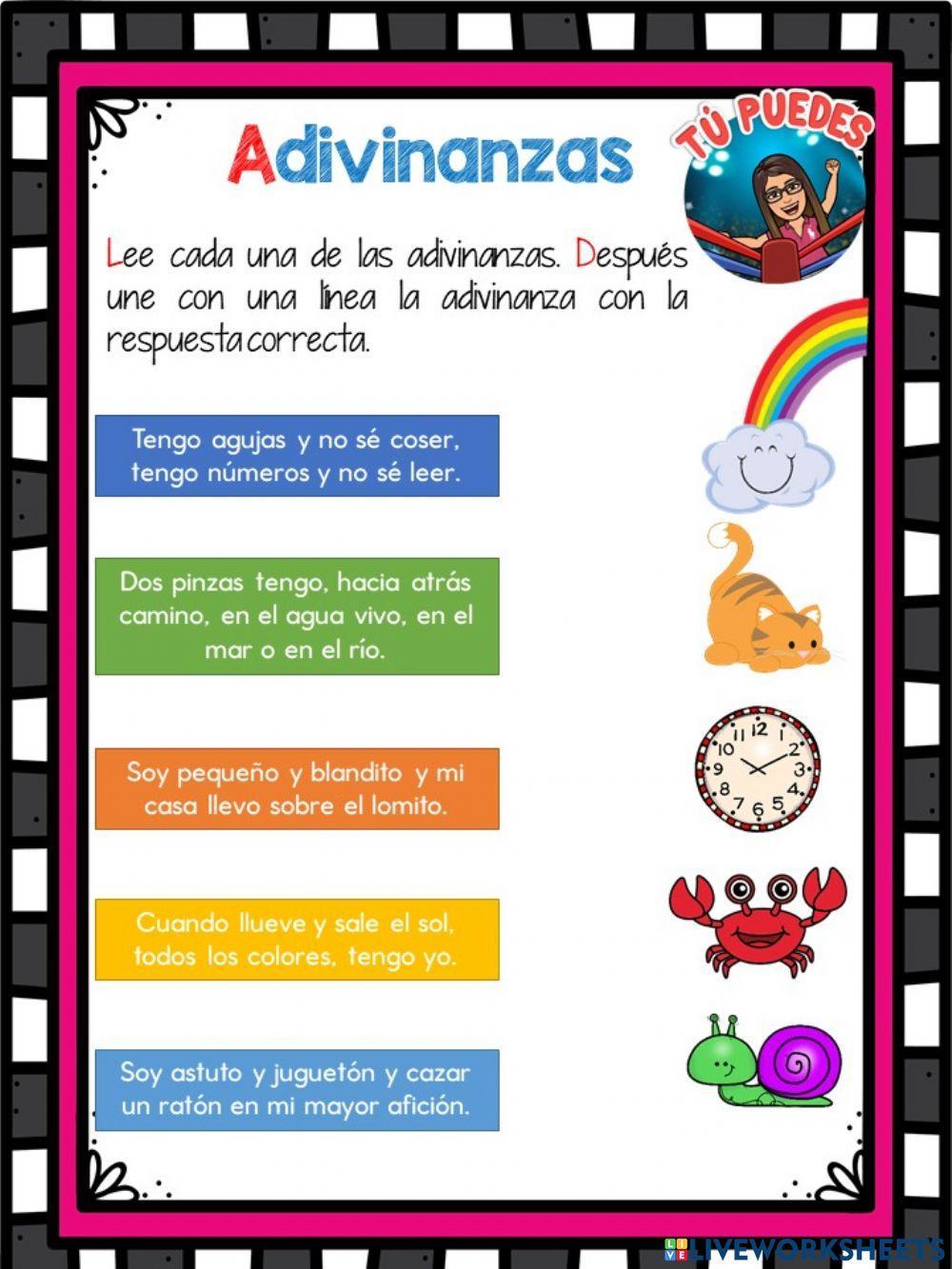 Adivinanzas Adivinanzas