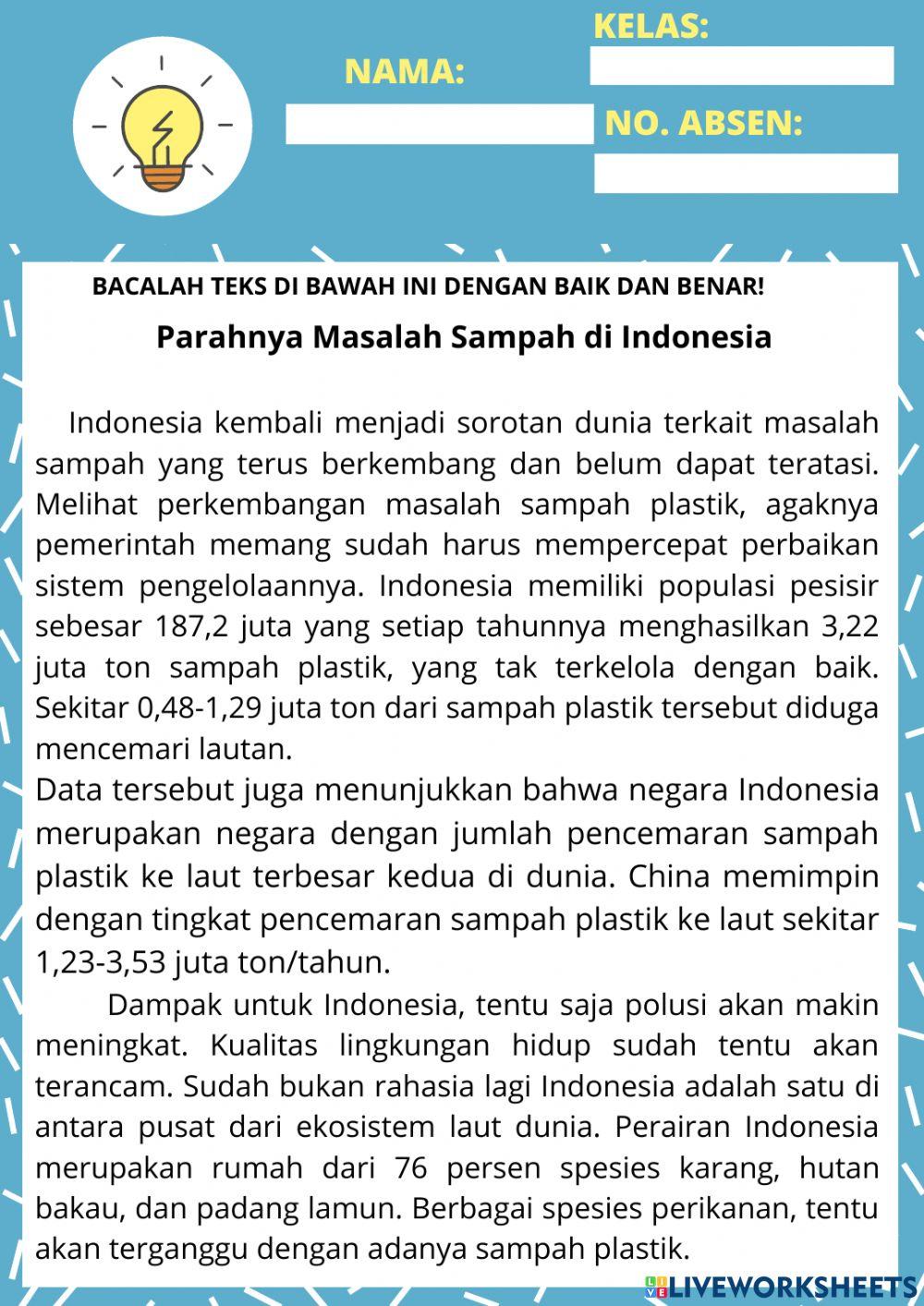 Struktur teks eksposisi