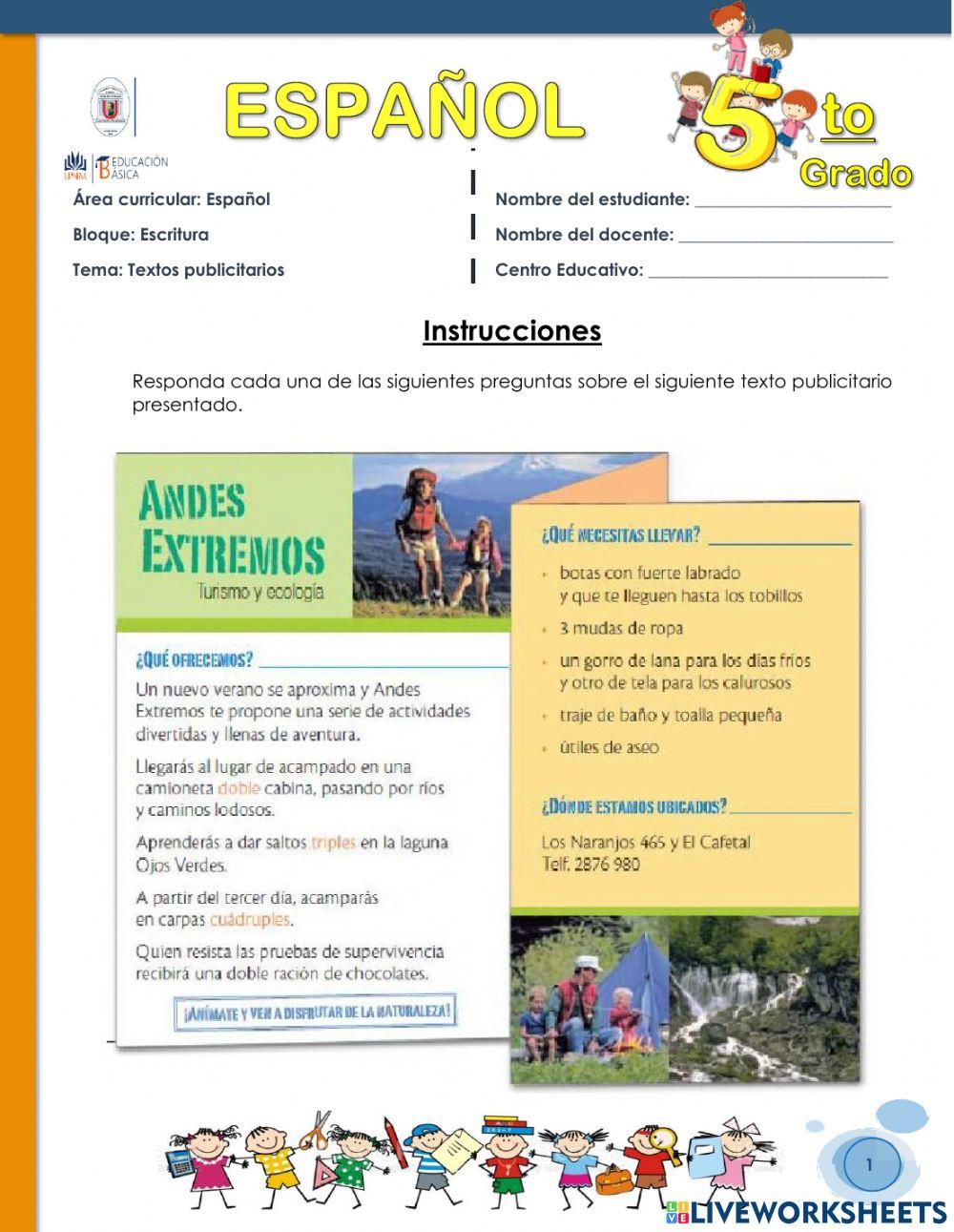 Textos Publicitarios