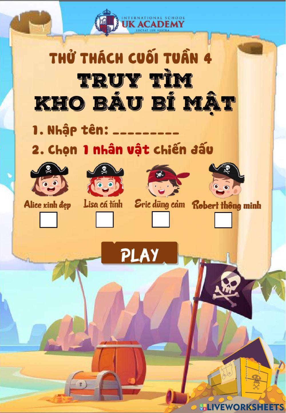 Phiếu ôn tập tuần 4 lớp 3