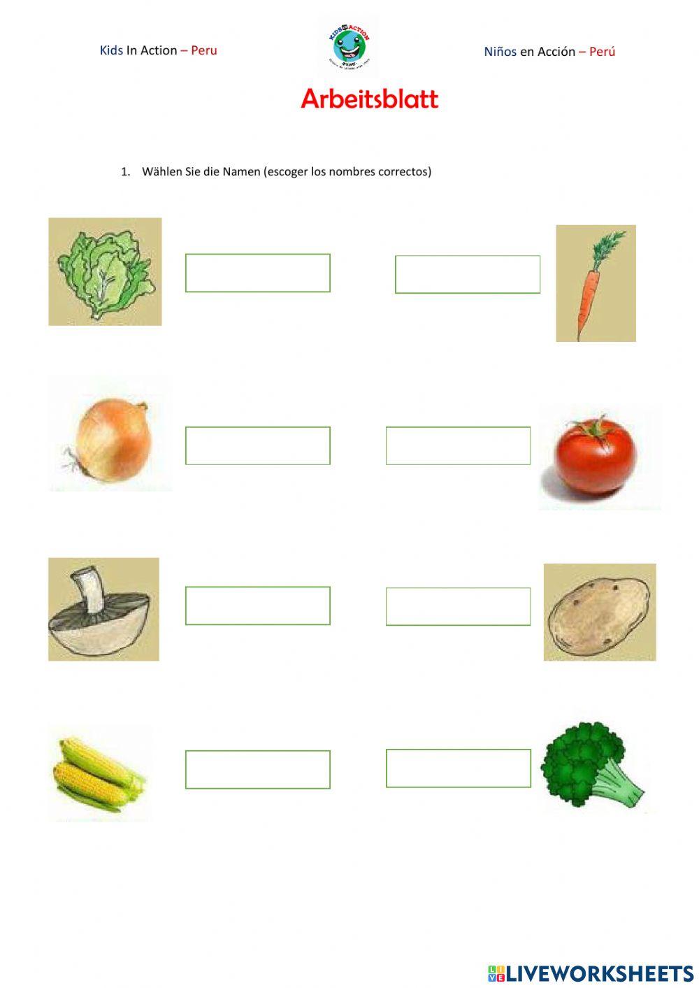 KINDISCH 1.2 - UNTERRICHT 6 - Die reiche Gemüse