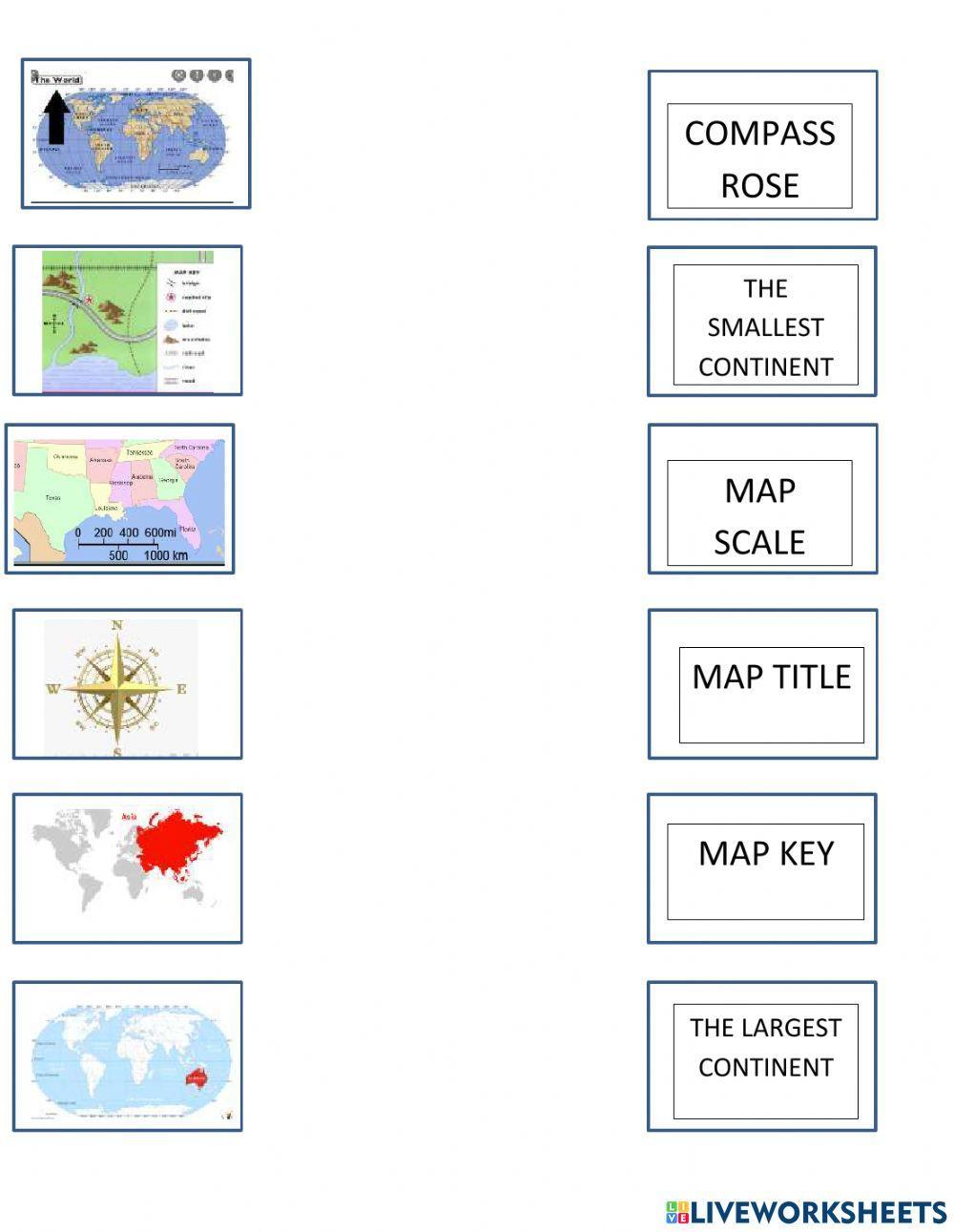 Maps vocabulary 2