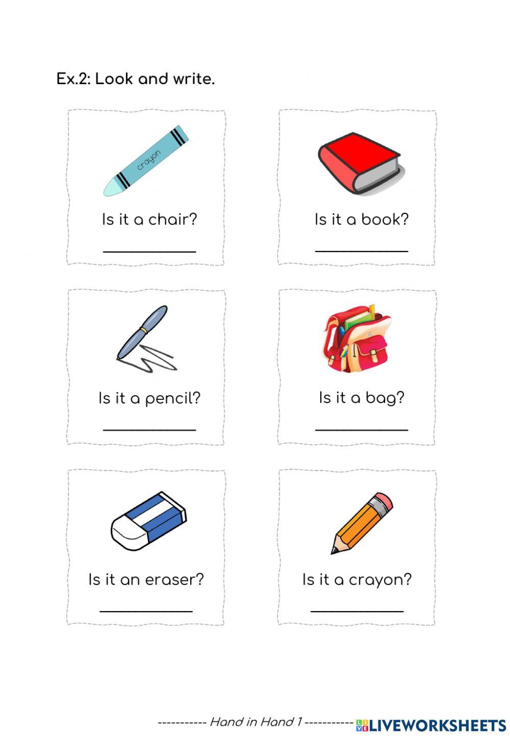 Unit 2: My things (Lesson 1)