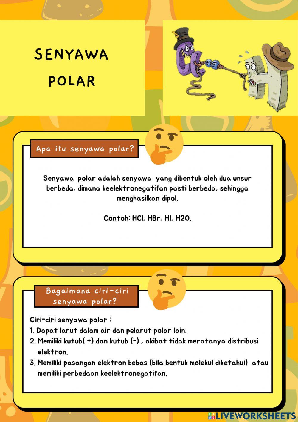 Home Experimen Uji Kepolaran Senyawa