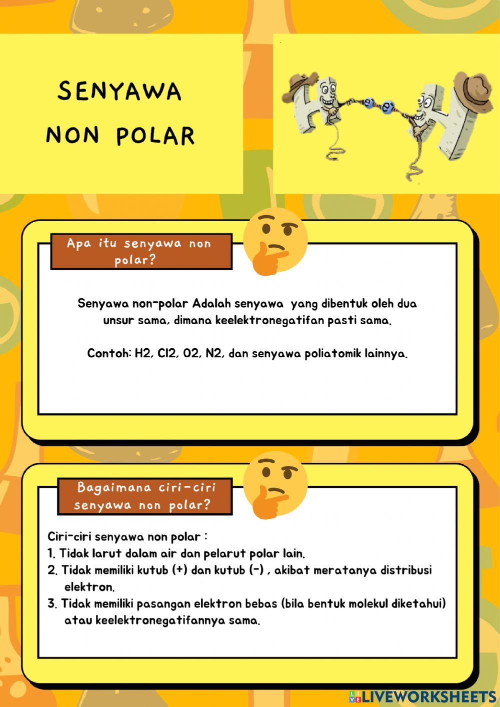 Home Experimen Uji Kepolaran Senyawa