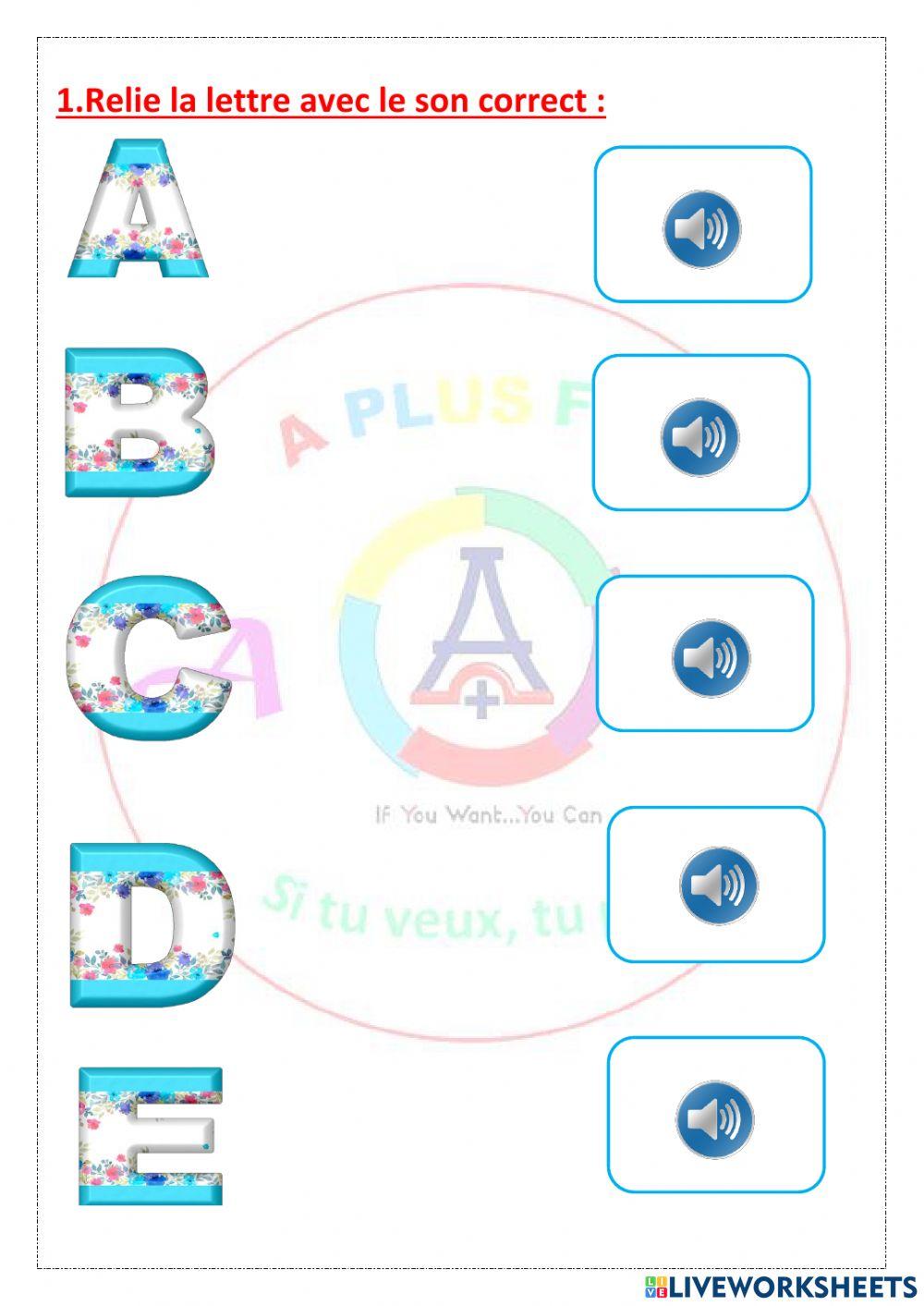 L'alphabet