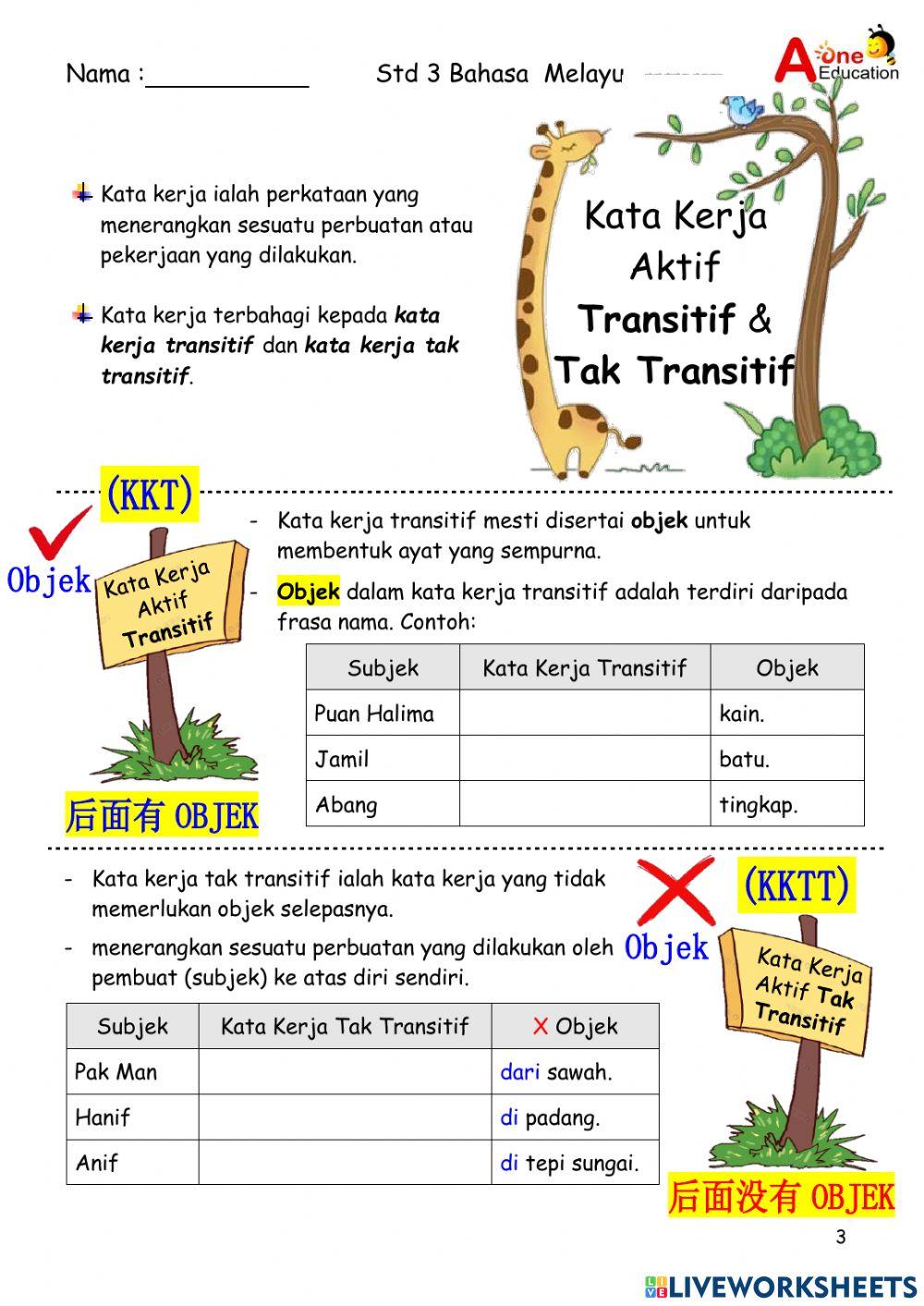 Std 3A & 3B BM 261121