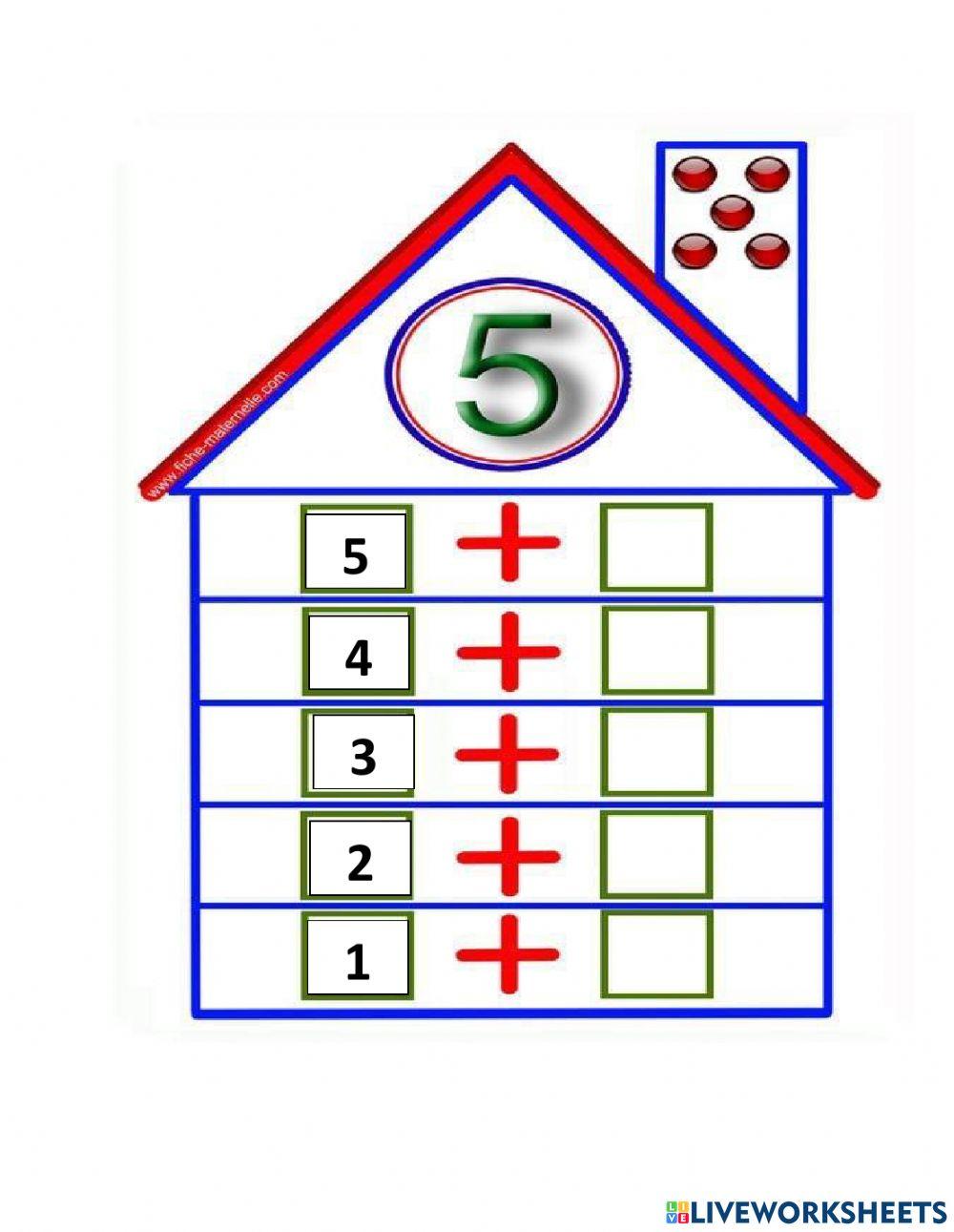 مكونات العدد 5 أ-دعاء حسن