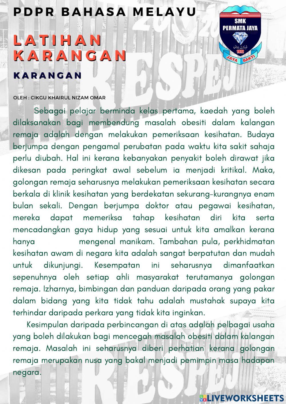 Karangan 10