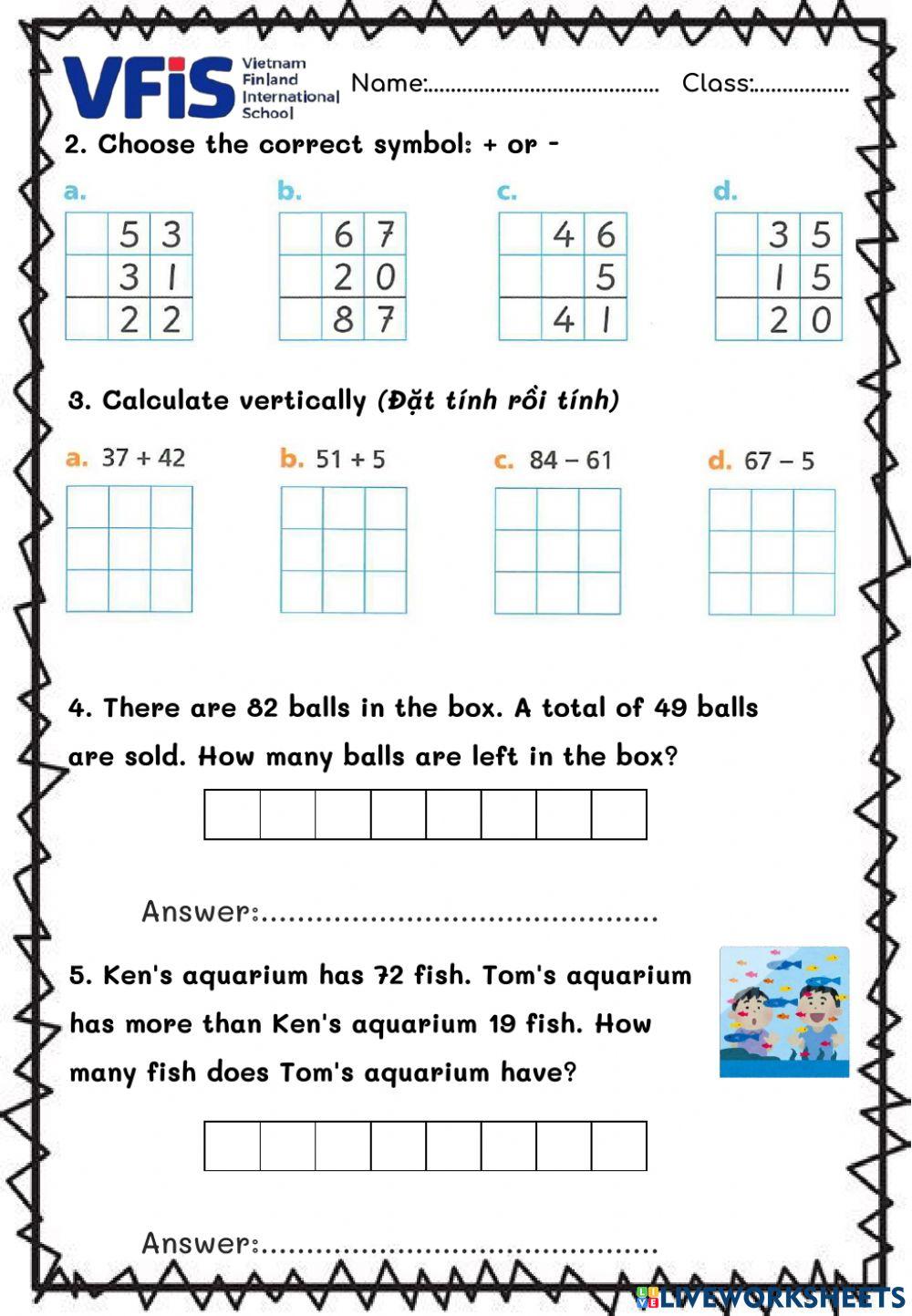 Worksheet - REVISION 3