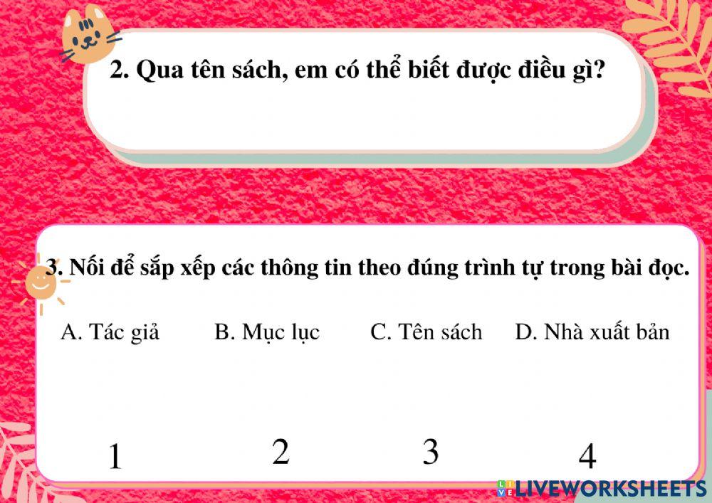 Tuần 8-Tập đọc-Cuốn sách của em-Menu 2