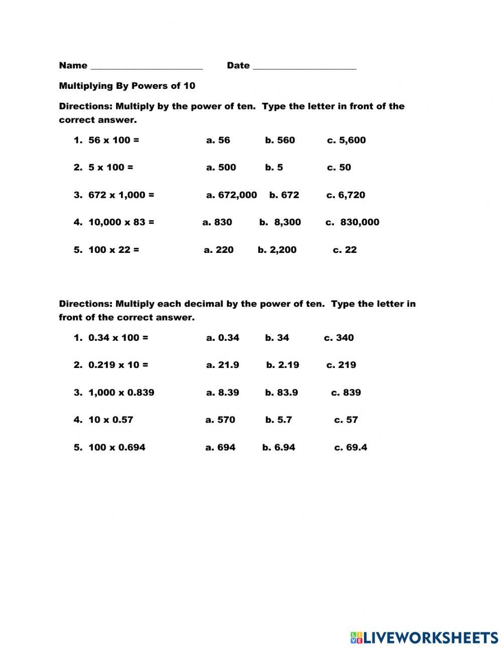 1532942 multiplying by powers of 10 keva roberts