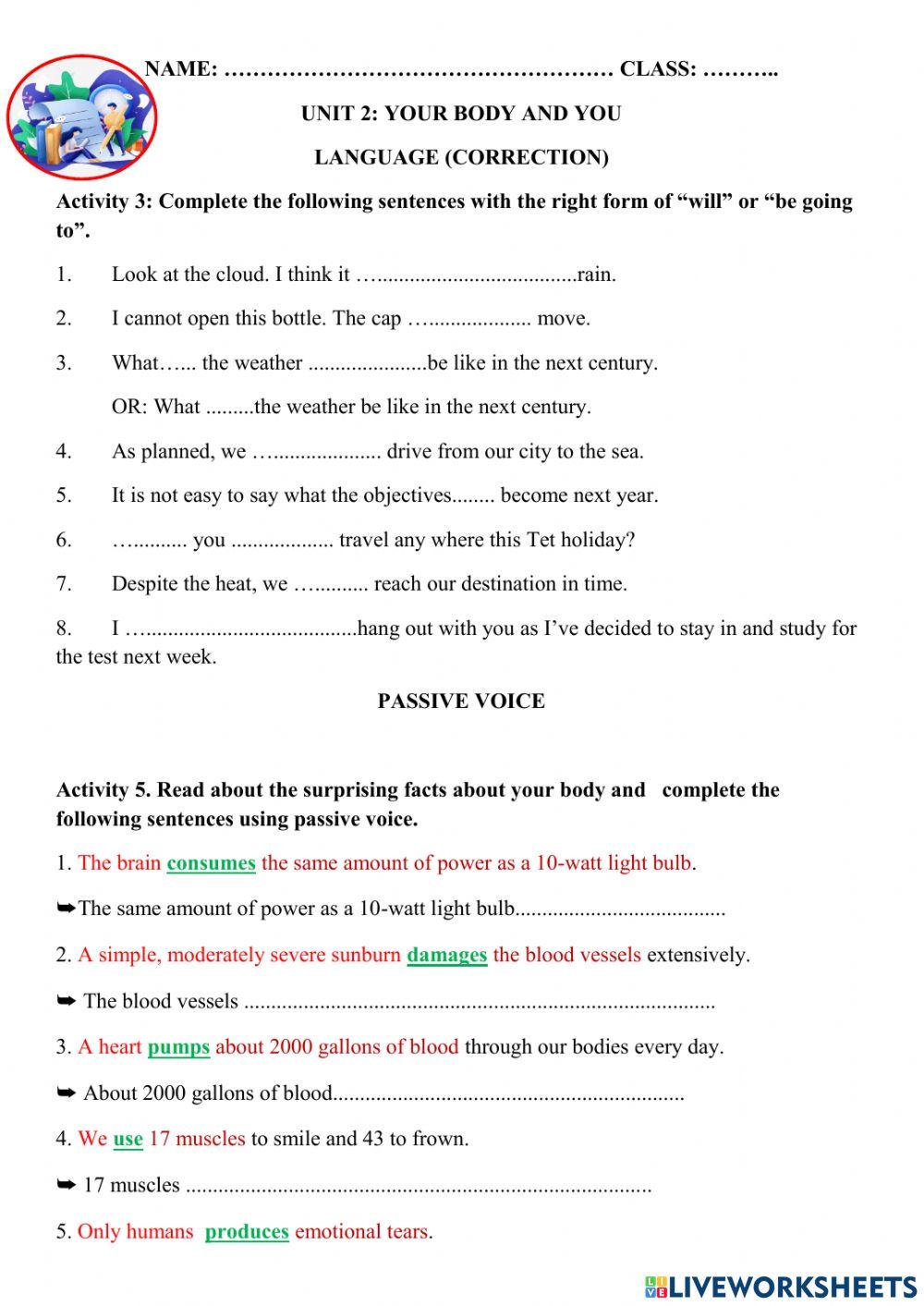 Your body and you (language)