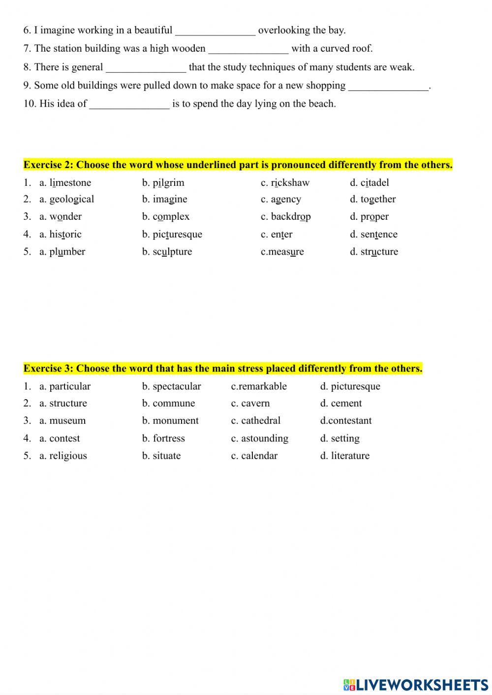 E9 - Unit 5 Lesson 2 Vocabulary 2