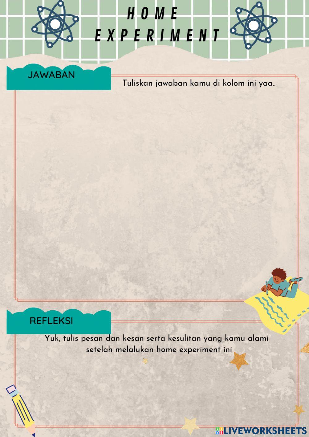 LKPD Home Experiment Koloid