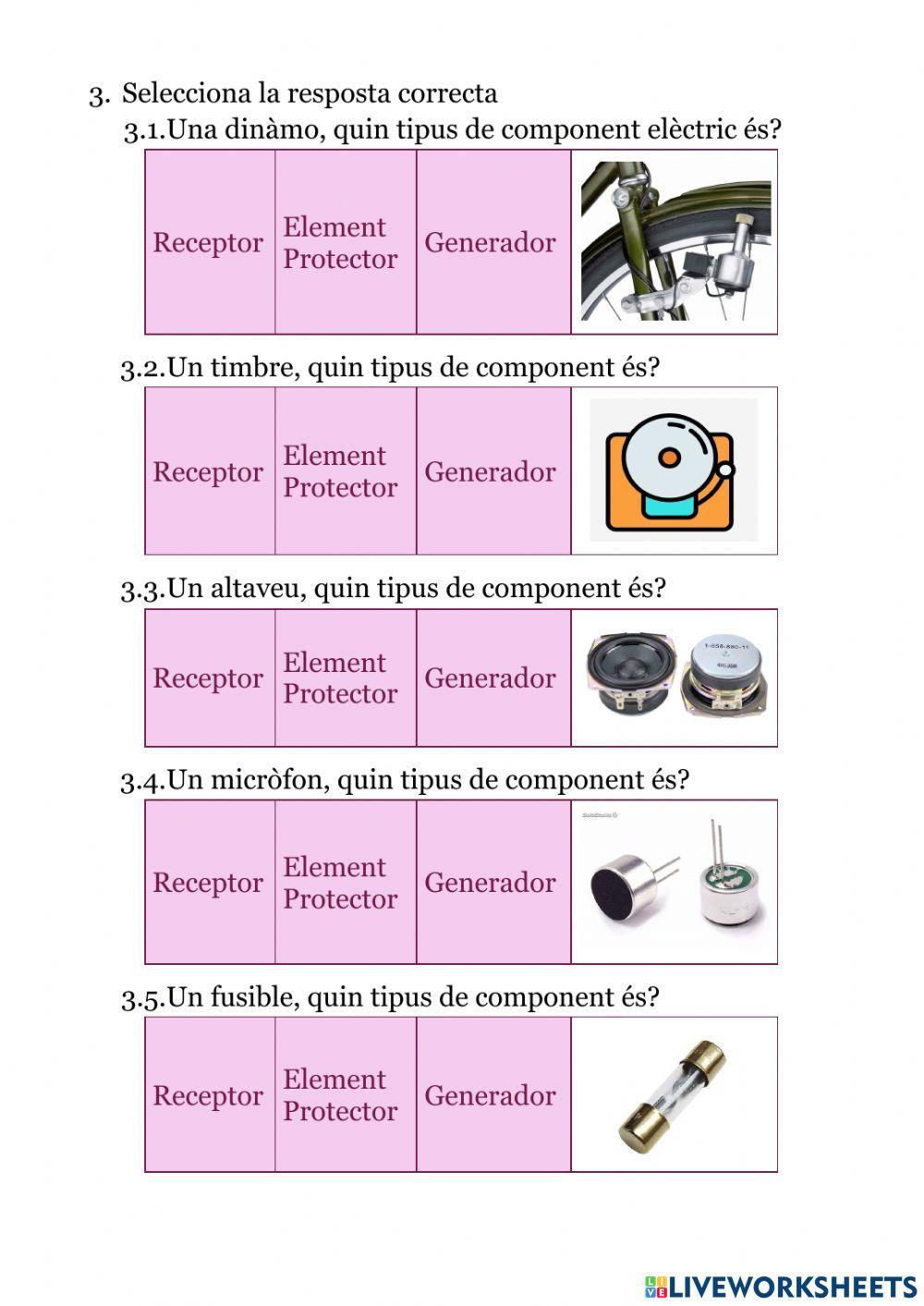 Components Elèctrics