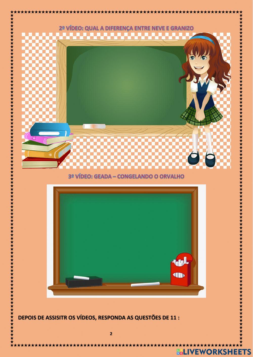 Parte II - ciclo da água-neve-granizo-geada