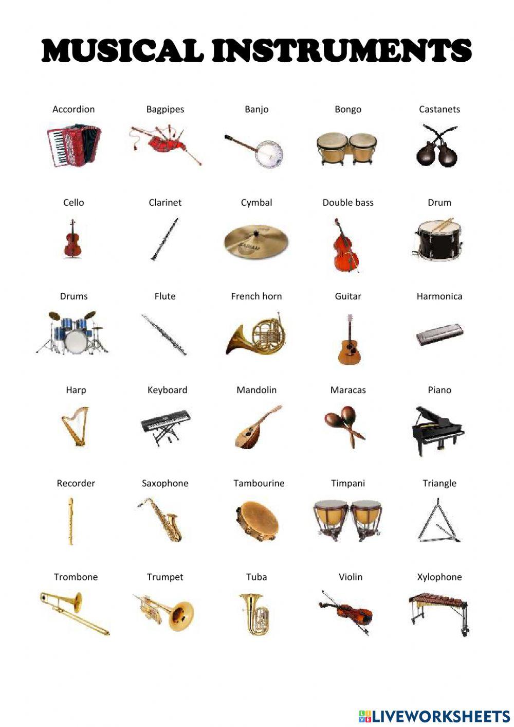 Musical instruments