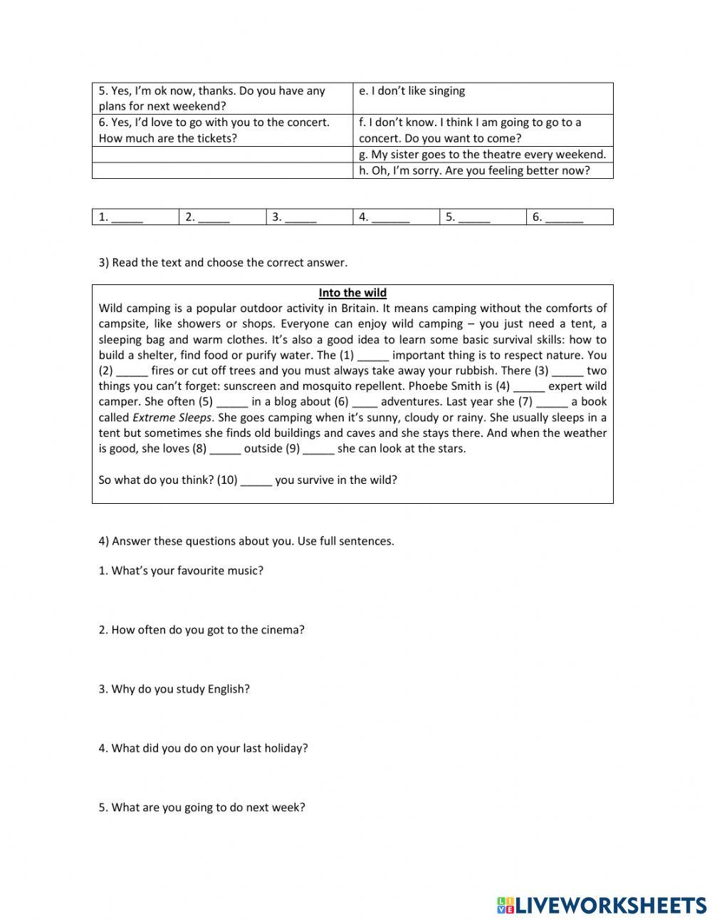 First year teens MT1