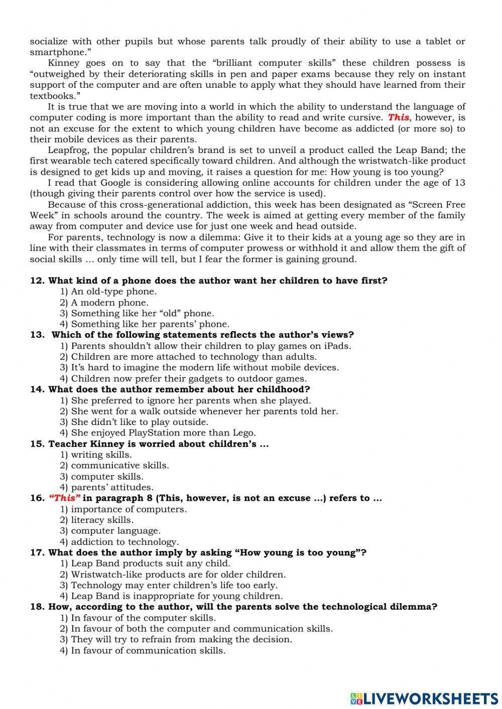 RNE Practice Reading 1410