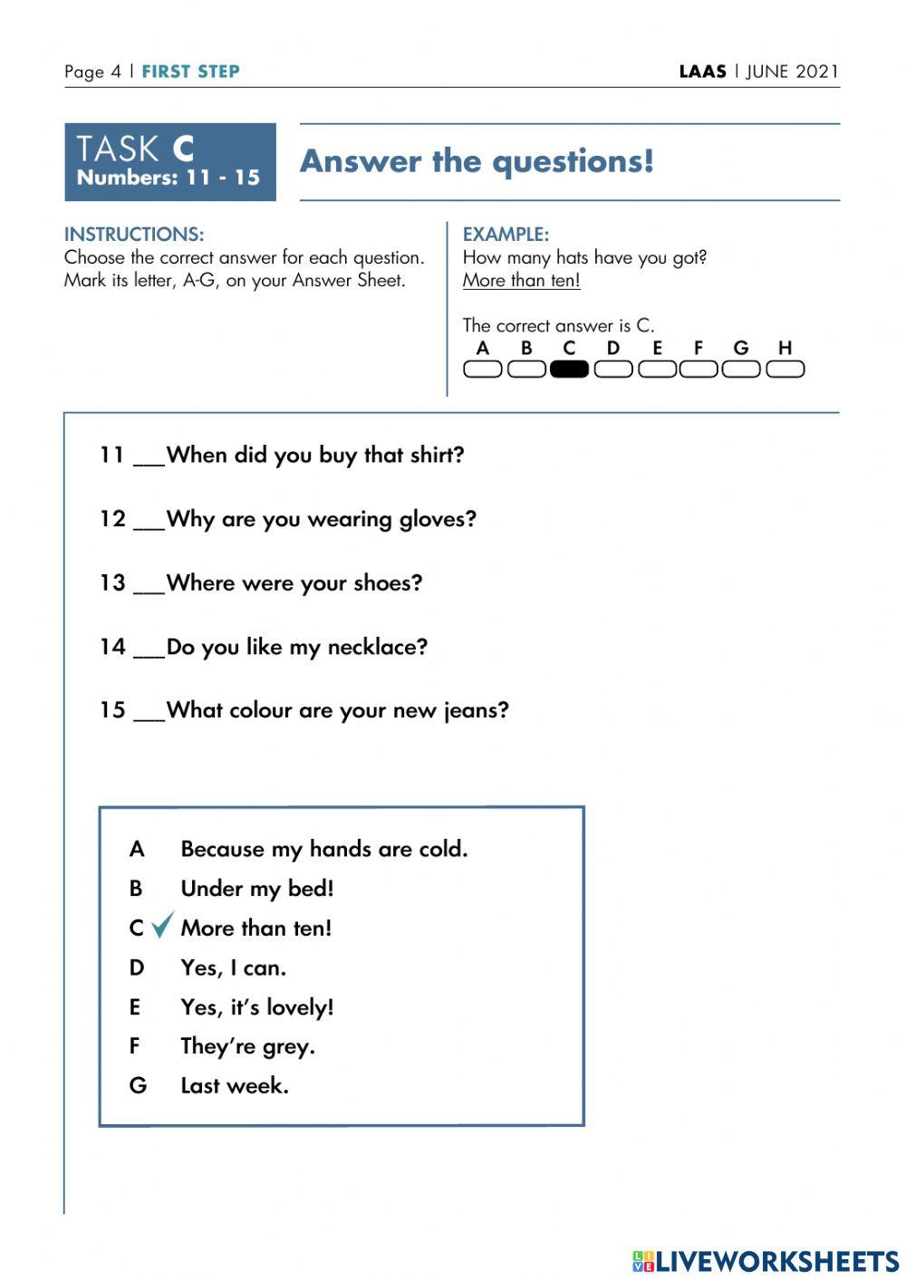 LAAS FIRST STEP JUNE 2021