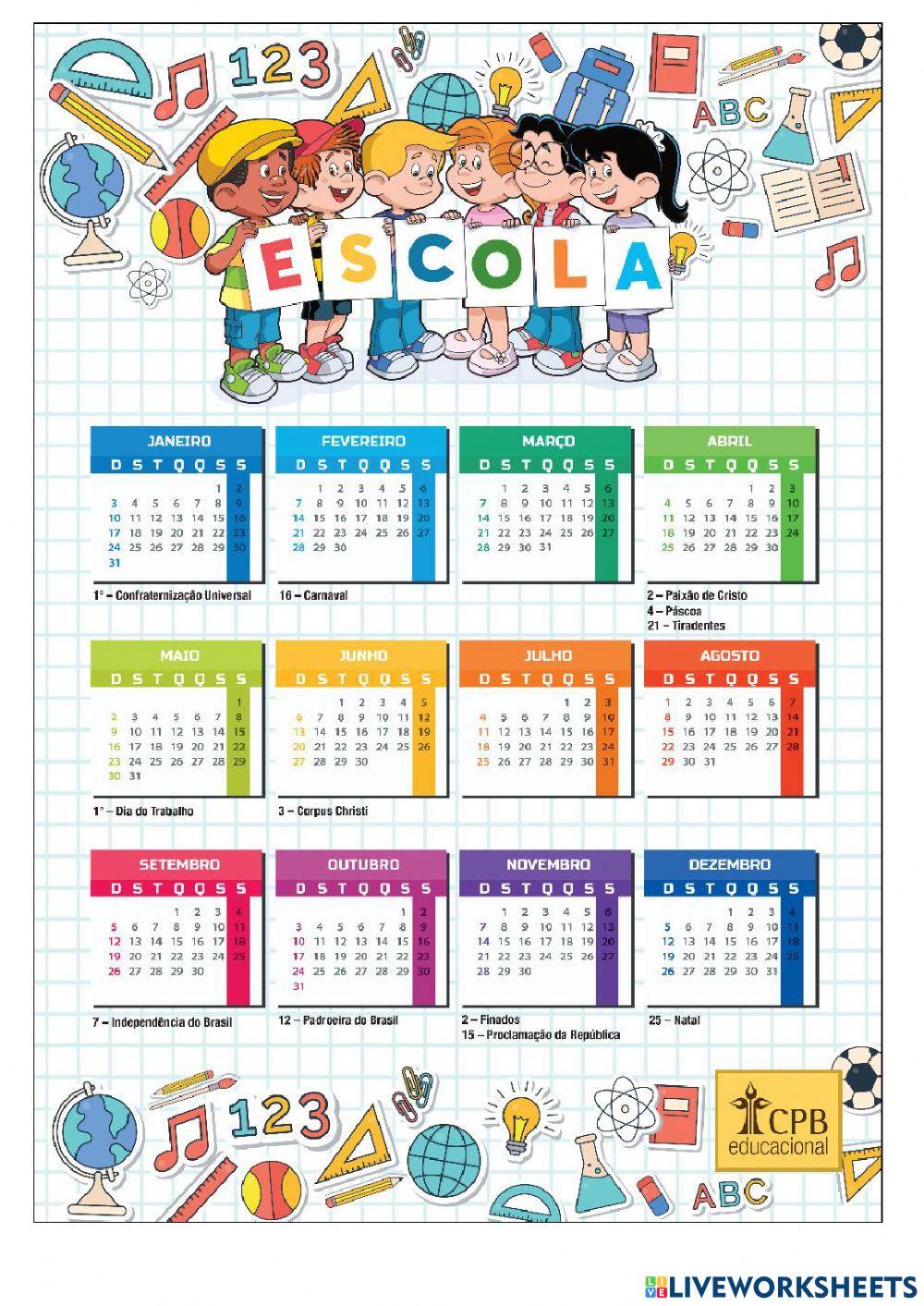 Calendário