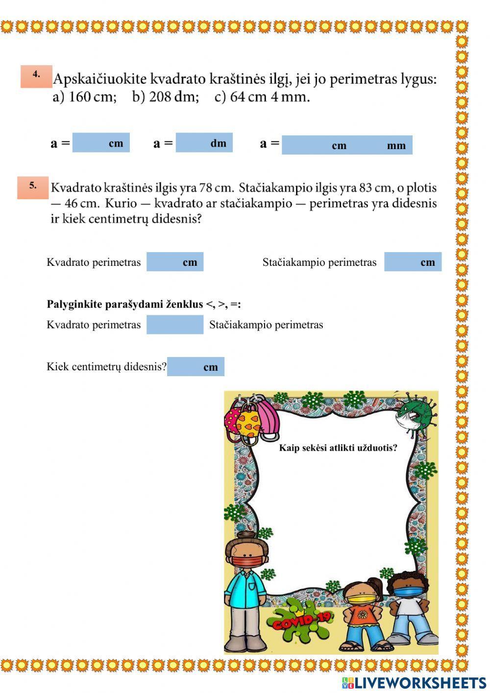 Stačiakampis ir kvadratas