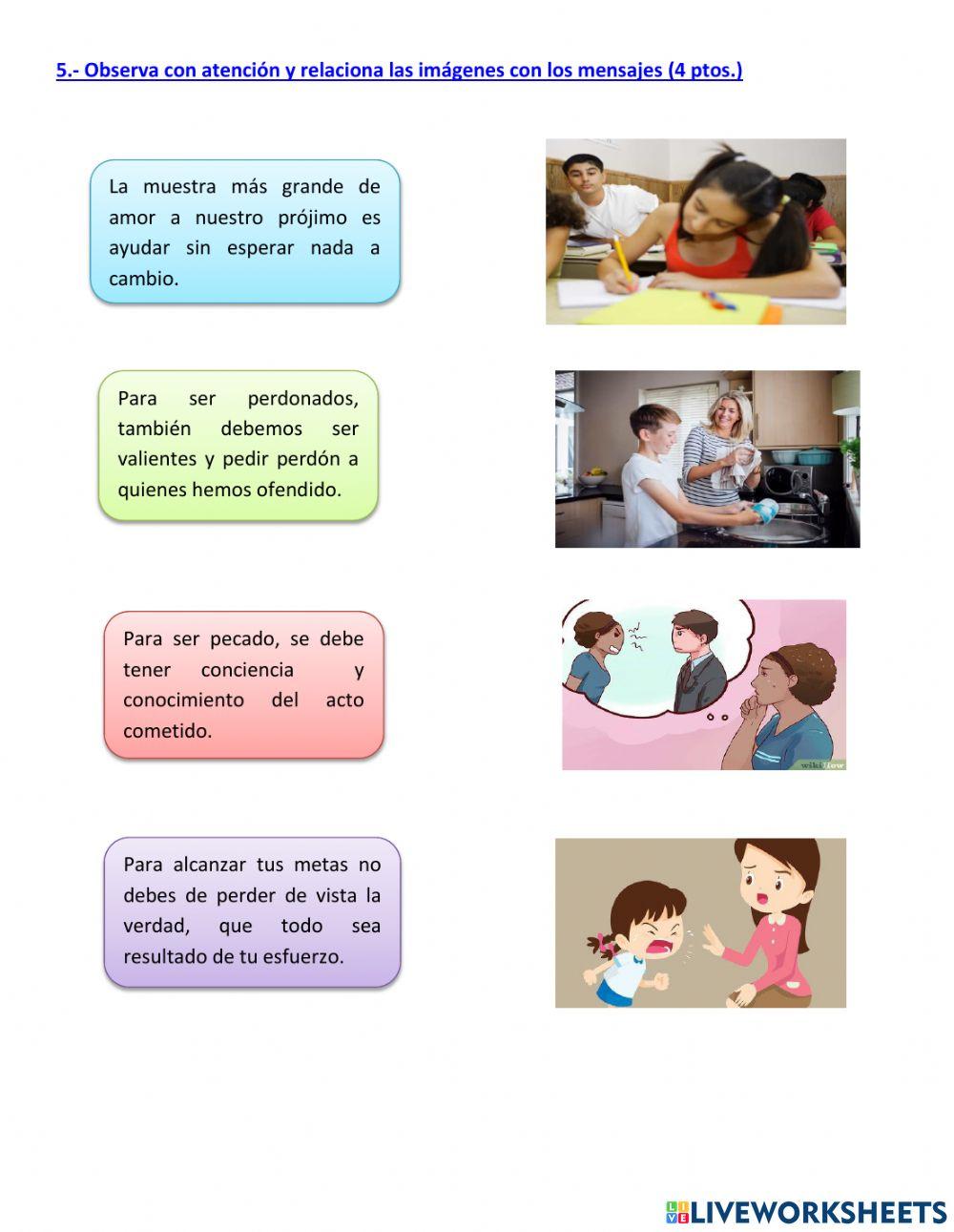 Examen iii bimestre de religión rezagados