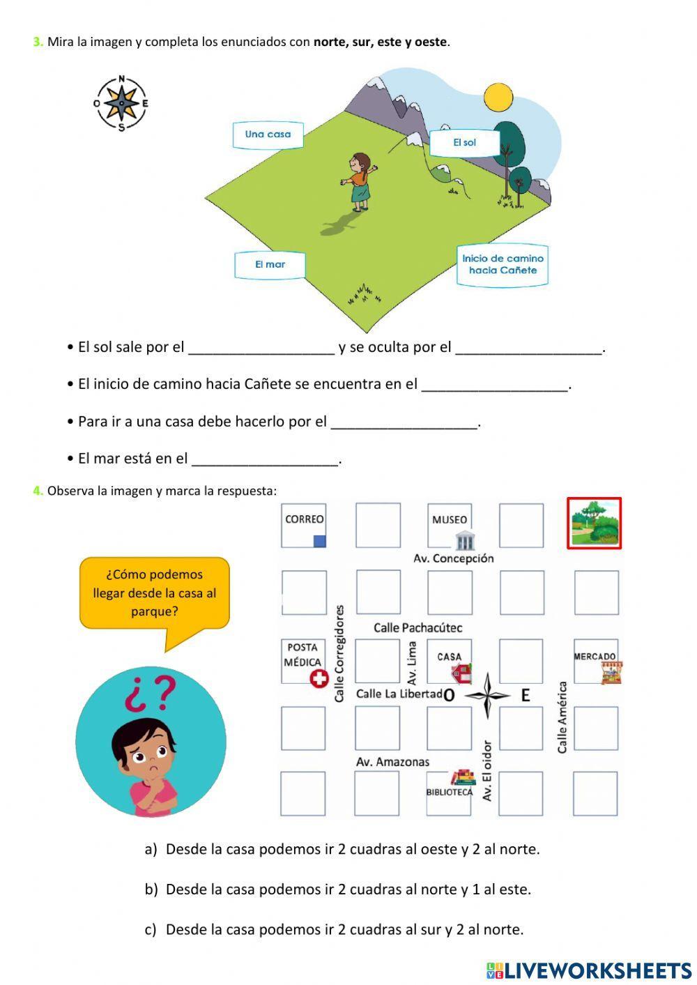 Nos desplazamos en el espacio