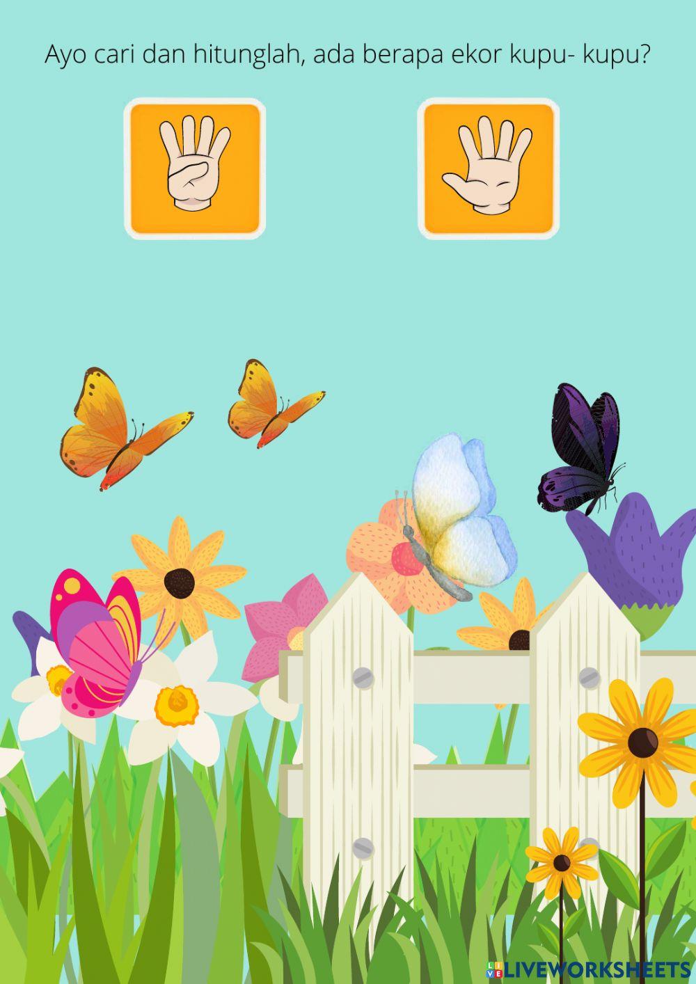 Mengenal & Menghitung Binatang Bersayap