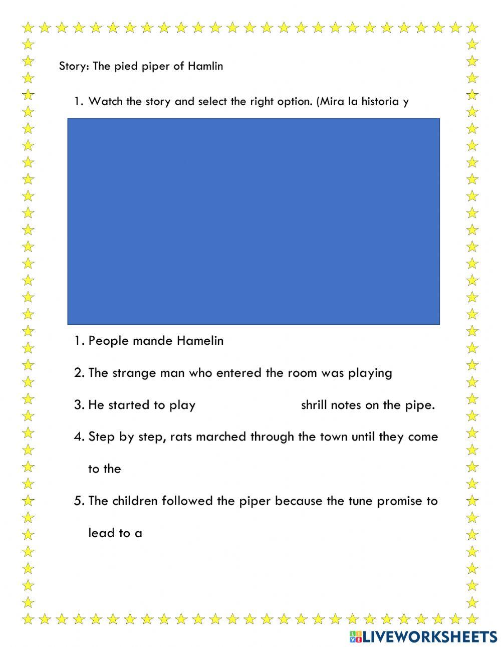 Pied piper of Hamlin