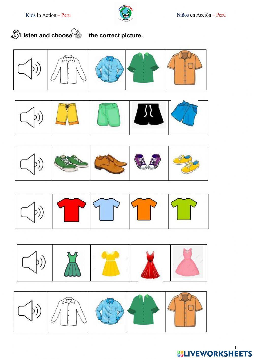 Has got with clothes