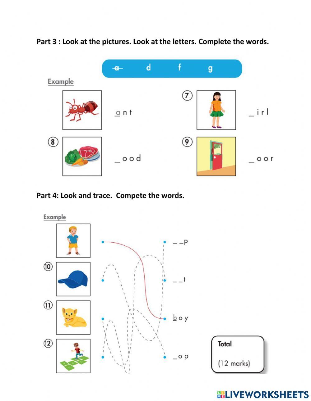 I Learn Smart Start Mid Term Test 